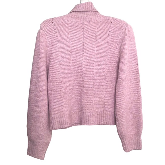 Lulu's Lavender Knit Turtleneck Sweater Long Sleeve Oversized Size S NEW - Picture 6 of 8